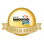 Best of Kelowna 2021 award badge