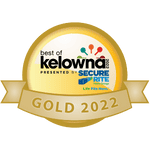 Best of Kelowna 2022 award badge